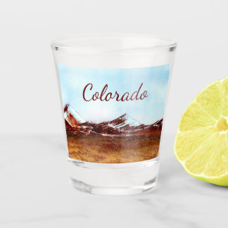 Colourful Colorado Shot Glass