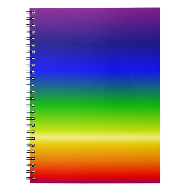 Colourful Colour Customised Designer Notebook (Front)
