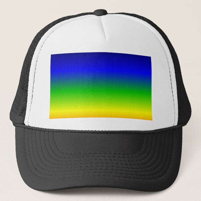 Colourful Colour Customised Designer Trucker Hat (Front)