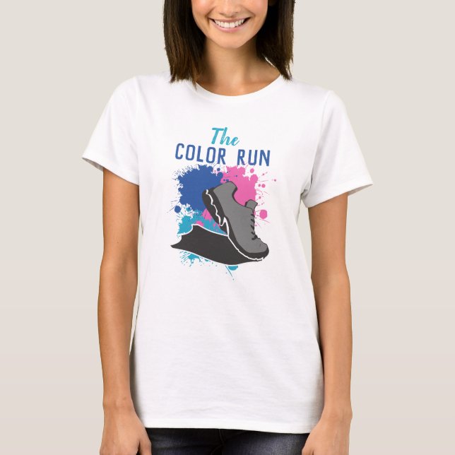 Colourful  Colour Run T-Shirt (Front)