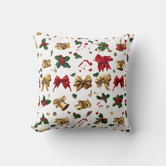 colourful colours and various Christmas products Cushion (Front)