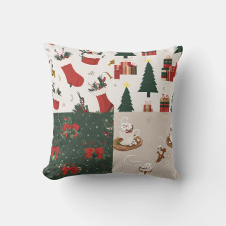 colourful colours and various Christmas products Cushion
