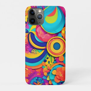Colourful Concentric Patterns iPhone 11 Pro Case