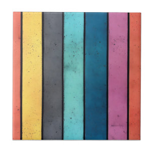 Colourful Concrete Pattern Tile
