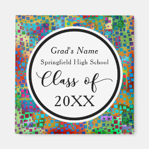 Colourful Confetti Graduation Celebration with Yea Magnet