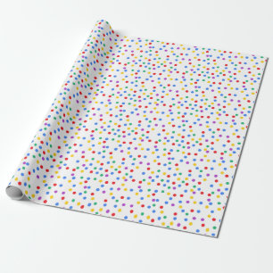 Colourful Confetti Wrapping Paper