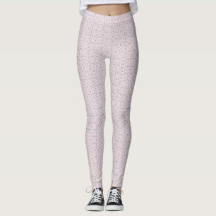 Colourful Contemporary Shapes Pattern Leggings