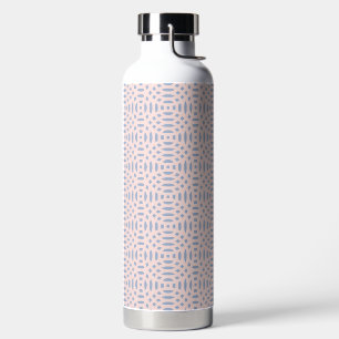 Colourful Contemporary Shapes Pattern Water Bottle