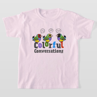 Colourful Conversations Birdorable Gouldian Finche T-Shirt