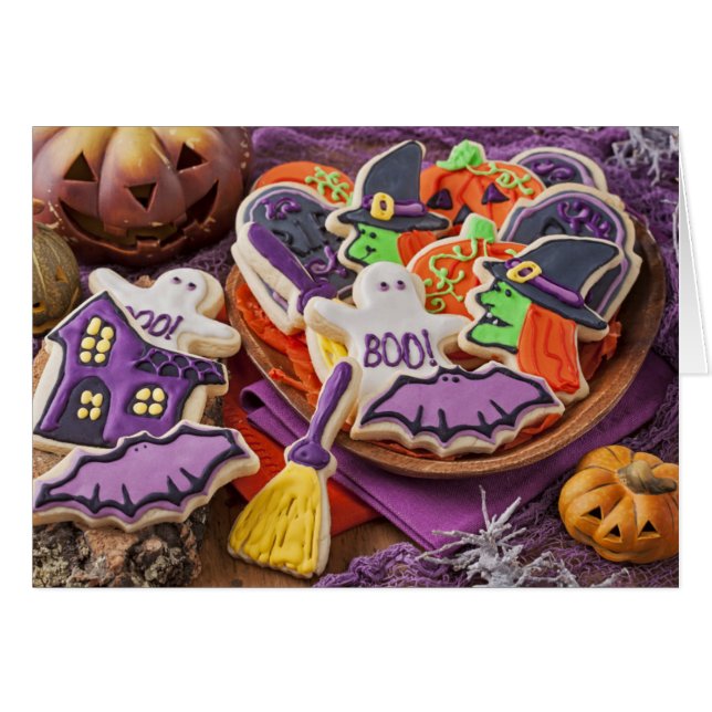 Colourful Cookies For Halloween Party (Front Horizontal)