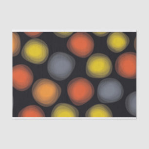 Colourful, cool, modern, trendy flower abstraction tissue paper