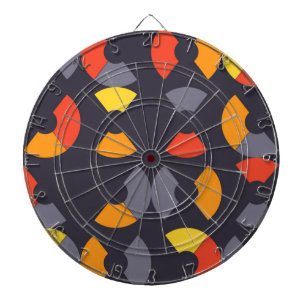 Colourful, cool, trendy, modern, urban circular ar dartboard