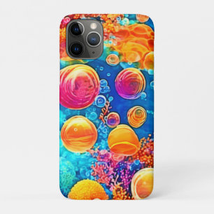 Colourful Coral Reef Bubbles iPhone 11 Pro Case