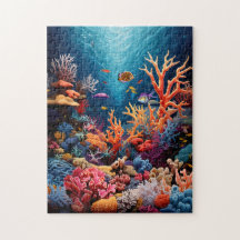 Colourful Coral Reef Puzzle