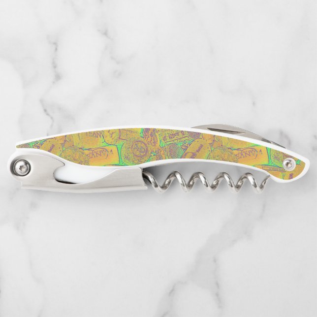 Colourful corks corkscrew (Front)