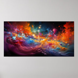 Colourful Cosmic Poster
