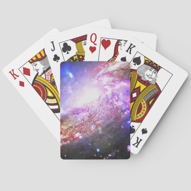 Colourful Cosmos Playing Cards (Back)