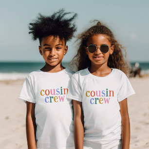 Colourful Cousin Crew Matching Family T-Shirt