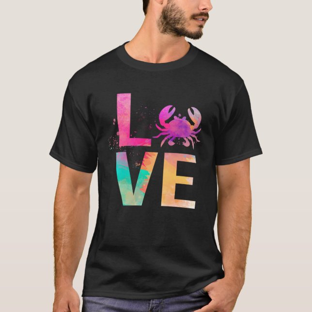 Colourful Crab Mum  Crab T-Shirt (Front)
