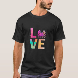Colourful Crab Mum Gifts Crab T-Shirt