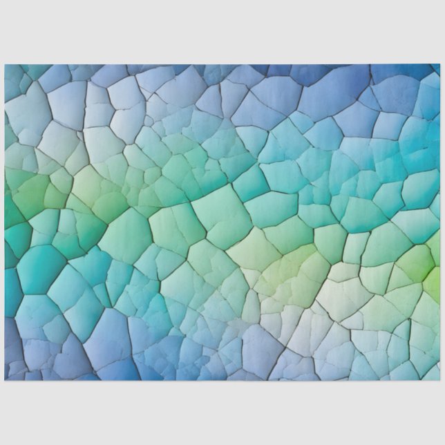 Colourful Crackle Paper Art Tissue Paper (Front)