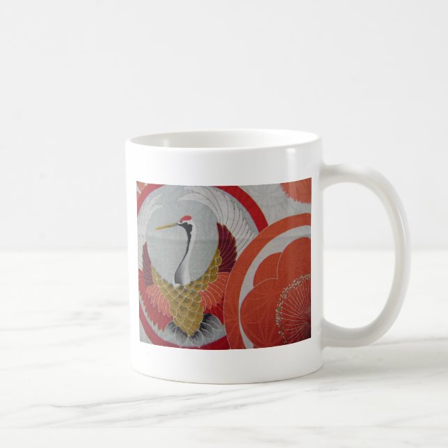 Colourful Crane Coffee Mug (Right)