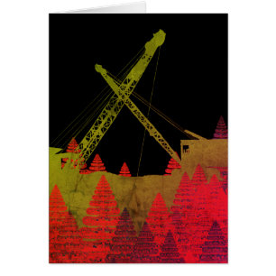 Colourful Crane Operator Operating Engineer