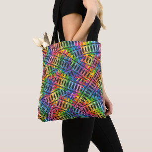Colourful Crayon Tote Bag   Teacher Gift or Art