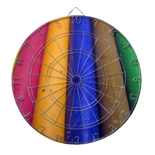 Colourful Crayons Dartboard