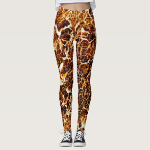 Colourful Crazy Unique Texture Leggings
