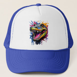 Colourful Crocodile Trucker Hat