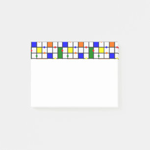 Colourful Crossword  Post-it Notes