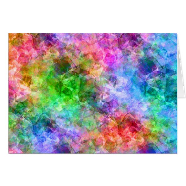 Colourful Crumpled Texture (Front Horizontal)