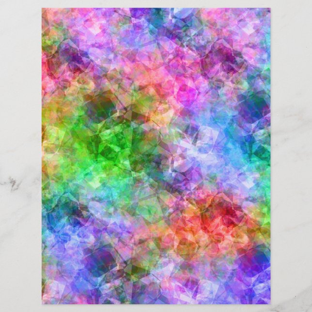 Colourful Crumpled Texture (Front)