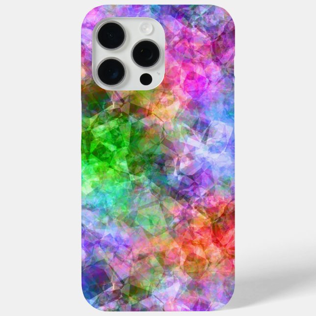 Colourful Crumpled Texture Case-Mate iPhone Case (Back)