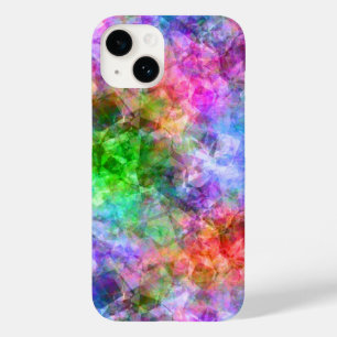 Colourful Crumpled Texture Case-Mate iPhone 14 Case
