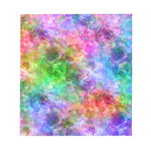 Colourful Crumpled Texture Notepad