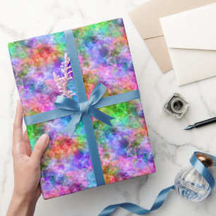 Colourful Crumpled Texture Wrapping Paper