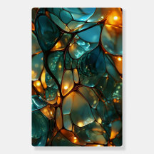 Colourful crystal