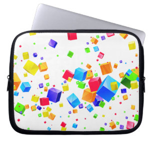 Colourful Cubes 1 Laptop Sleeve