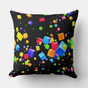 Colourful Cubes 2 Cushion