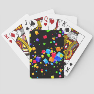 Colourful Cubes 2 Playing Cards