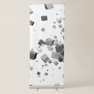 Colourful Cubes 3 Retractable Banner