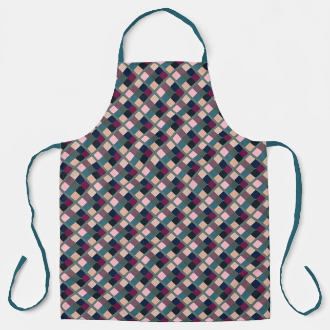 Colourful Cubes Apron (Front)