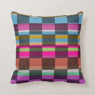 Colourful Cubes Cushion