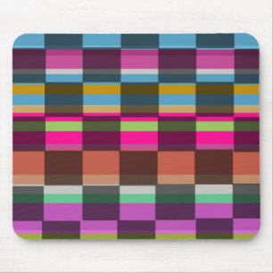 Colourful Cubes Mouse Mat