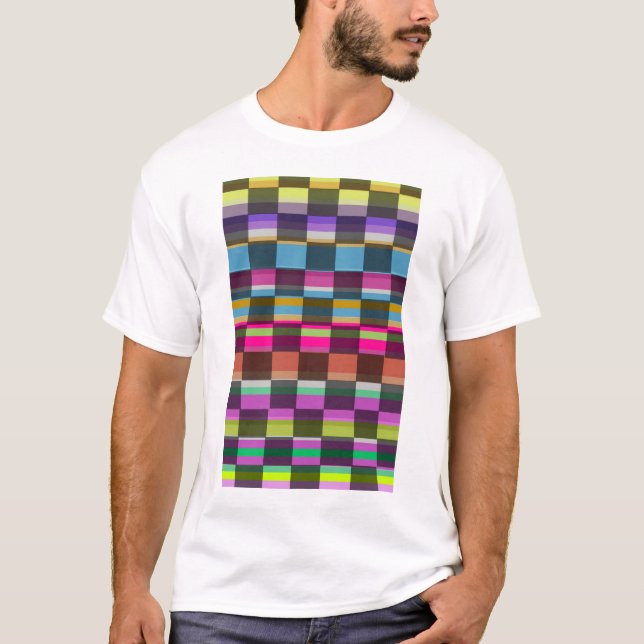 Colourful Cubes T-Shirt (Front)