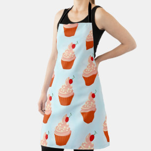 Colourful cupcake apron