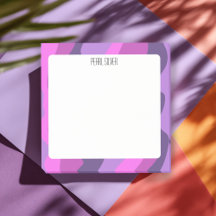 Colourful Curves CUSTOM Chic Monogram Personalised