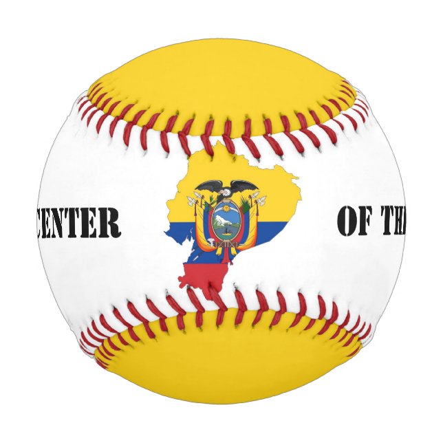 Colourful Customised Ecudor Baseball  (Front)